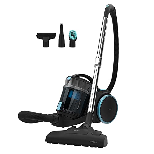 Cecotec Conga Rockstar Multicyclonic XL Bagless Vacuum Cleaner, 800 W Canister Vacuum Cleaner, Multicyclonic, 20 kPa